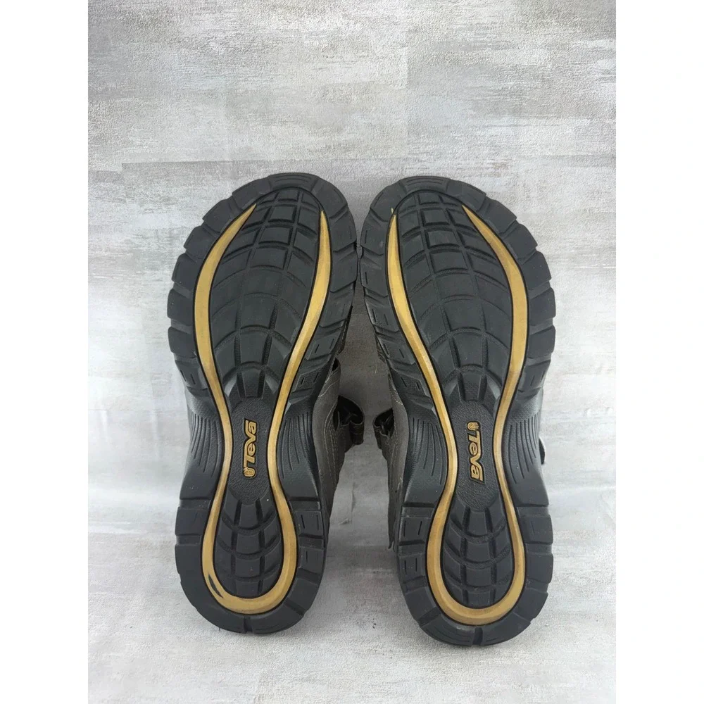 Teva Omnium Men Brown Closed Toe Hiking Sport Sandals 1001111 Size 9